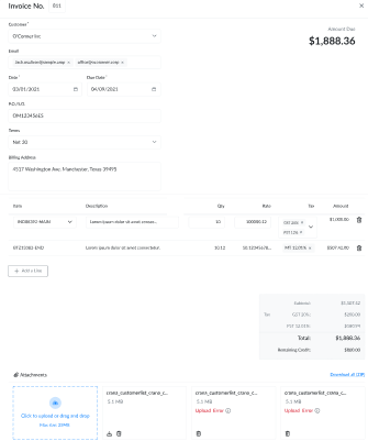 Dashboard Section 2